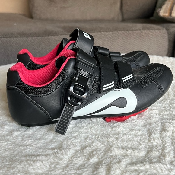 Peloton Other - Peloton Black and Red Biking Sneakers